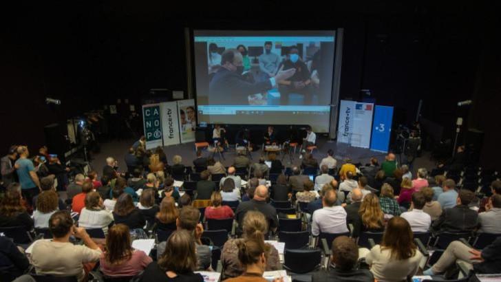 Lors de l'étape d'Amiens